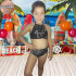 Biquine de Suplex Infantil 3 a 4 Anos