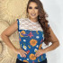 Blusa Feminina Com Detalhe Em Renda