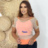 Blusas Tule Com Top