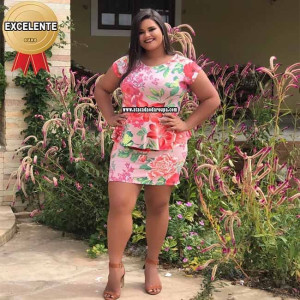 Conjunto Plus Size Feminino GG