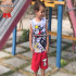 Conjunto Short e Regata Infantil P/M/G 2 a 6 Anos