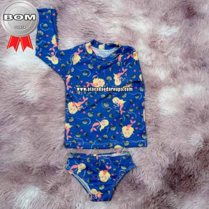 Conjunto Infantil Feminino Uv 2 a 6 Anos