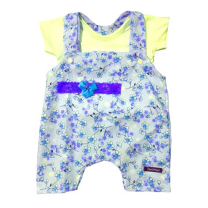 Jardineira Para Bebe Estampada