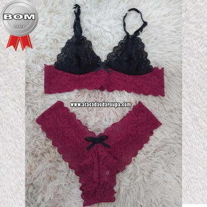 Lingerie Renda Várias Cores G