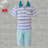 Conjunto Polo Infantil M/G 2 a 7 Anos