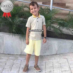 Conjunto Polo Infantil M/G 2 a 7 Anos