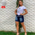 Bermuda Jeans Feminina Intermediária 36 ao 44