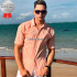 Camisa Social Listrada Masculina P/M/G