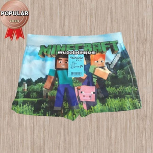 Compra online de Conjunto de cueca boxer para meninos Minecraft