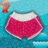 Short Surf Infantil Feminino 4 a 6 ANOS