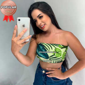 Tops Faixa Lisos ou Estampados M