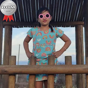 Vestido Infantil Summer Plex 6 A 8 Anos