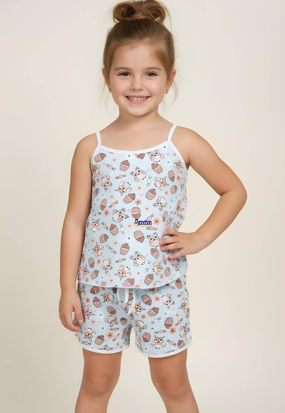 Baby Doll Infantil Microfibra