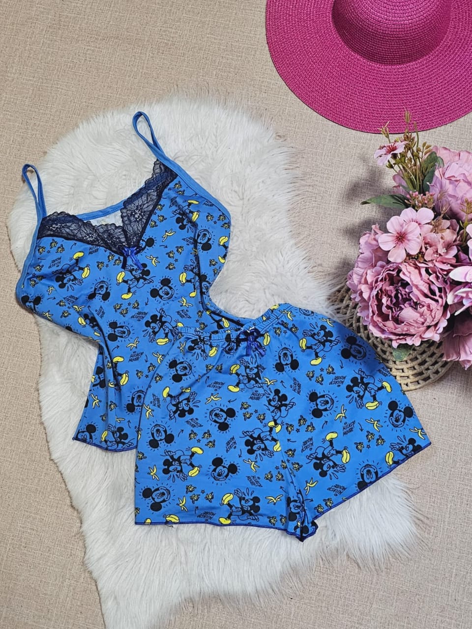 Baby Doll Microfibra Estampado