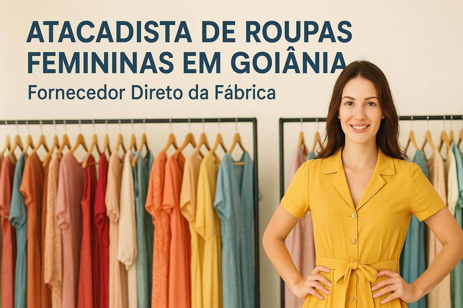 Atacadista de Roupas Femininas em Goiânia: O Polo da 44 que Abastece o Brasil