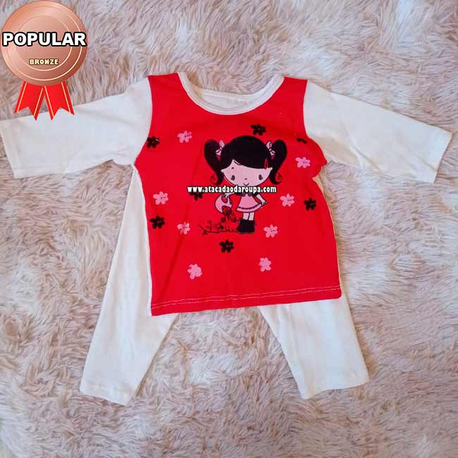 Pijama de Bebê Menina