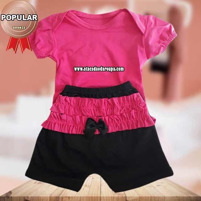 Conjunto Body com Shortinho Feminino RN