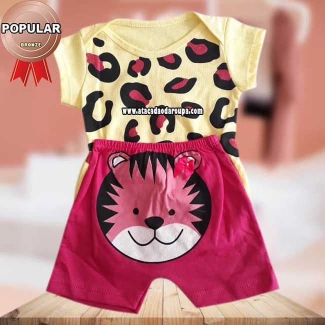 Conjunto Body com Shortinho Feminino RN