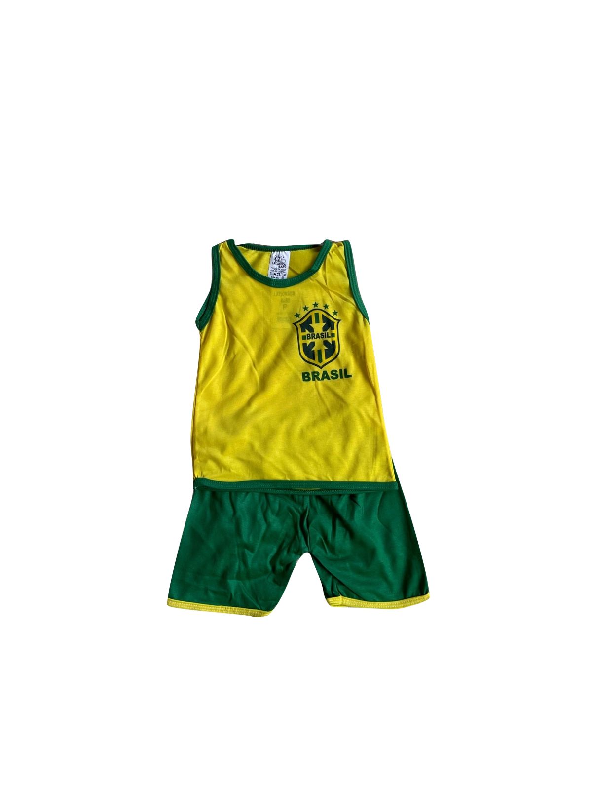 Conjunto Brasil Para Bebe Masculino