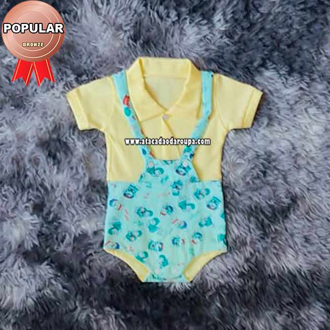 Macaquinhos Bebê Menino 1 a 6 Meses