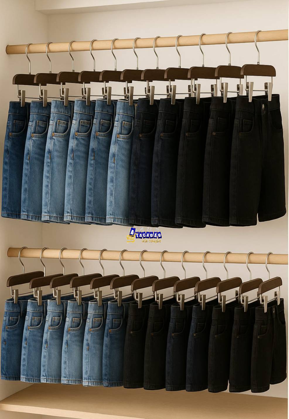 Bermuda Jeans Juvenil