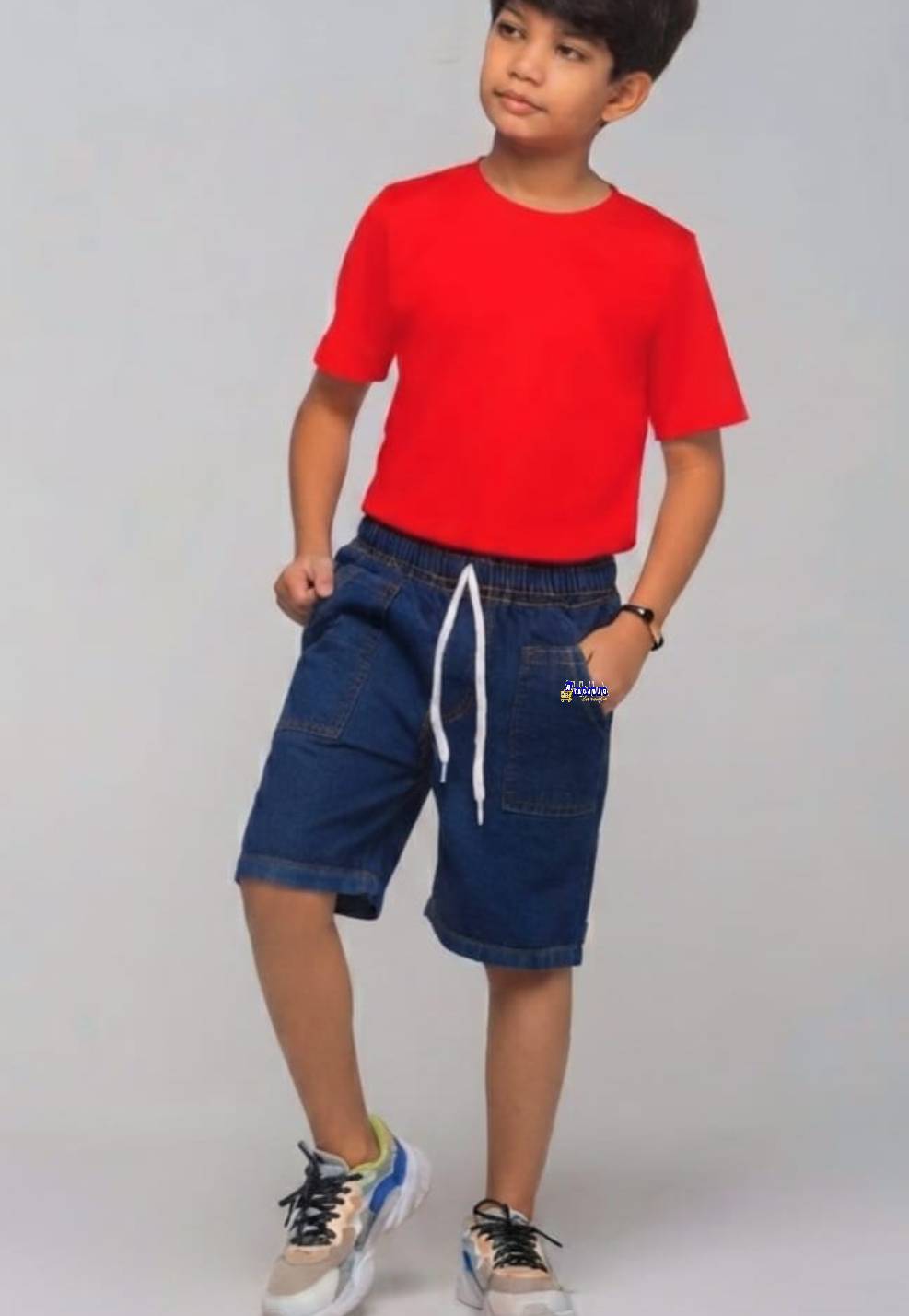 Bermuda Masculino Jeans Infantil