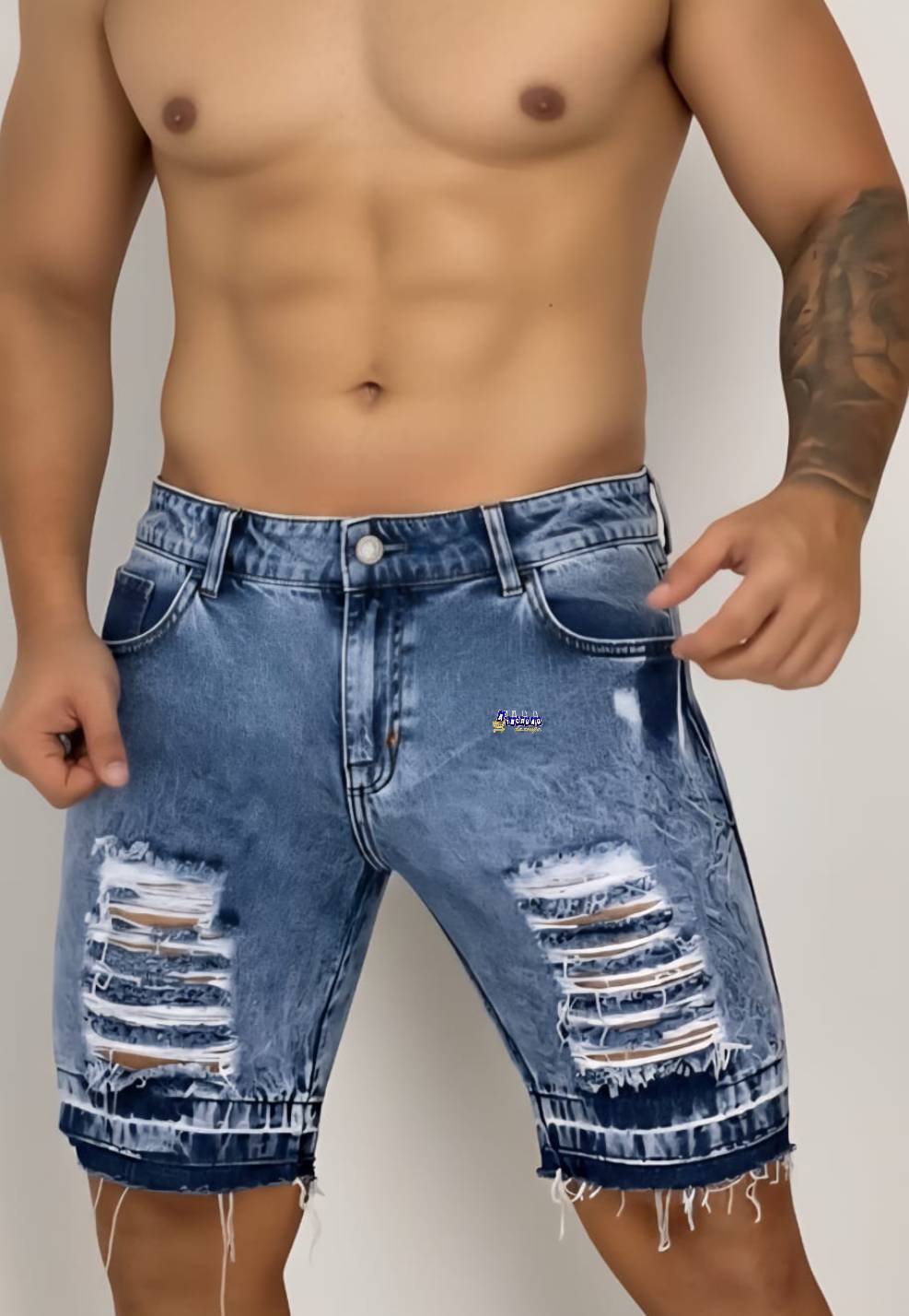 Bermuda Masculina Puído