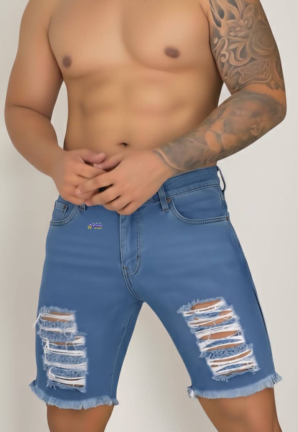 Bermuda Masculina Puído