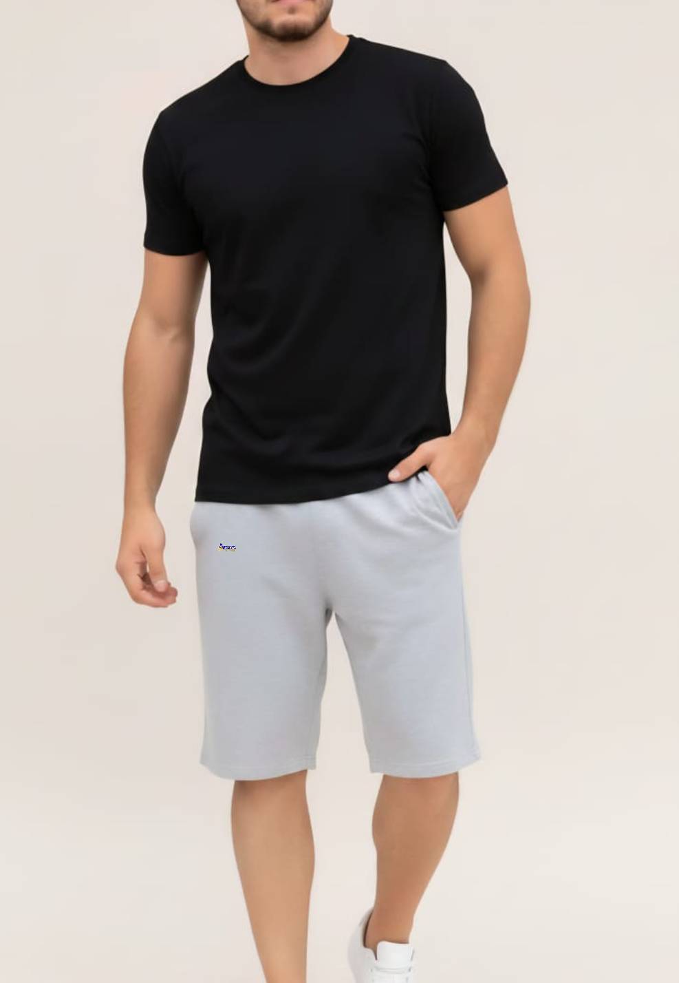 Bermuda Moletom Masculino Adulto