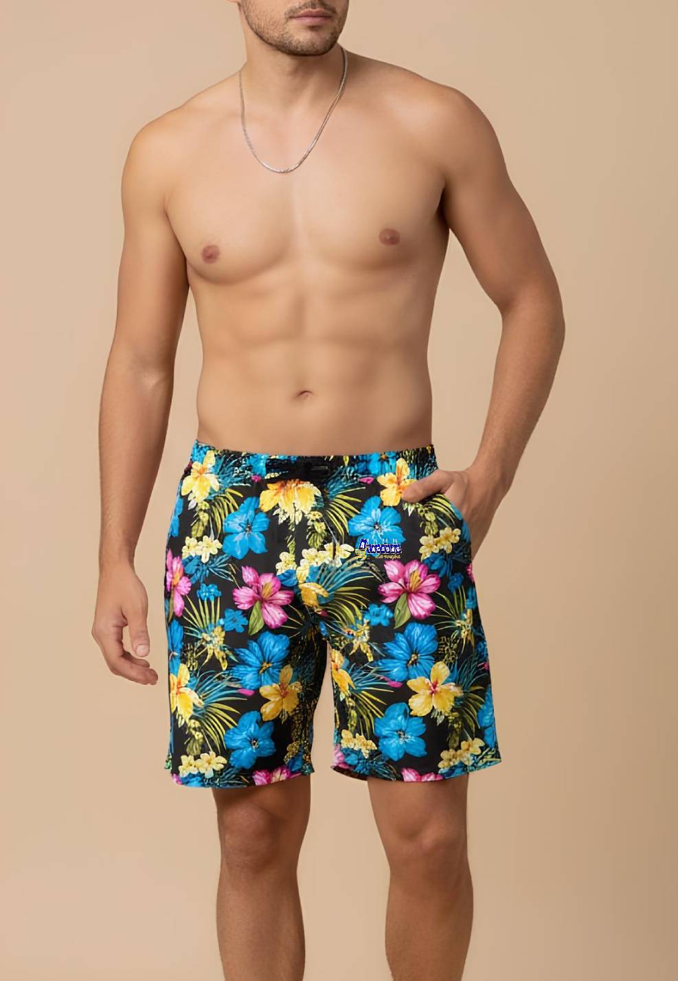 Bermuda Tactel Estampado Bermuda Tactel Estampado