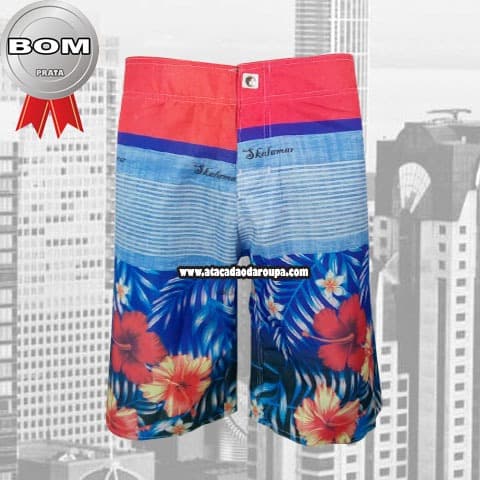 Bermuda Masculina Tactel Grosso