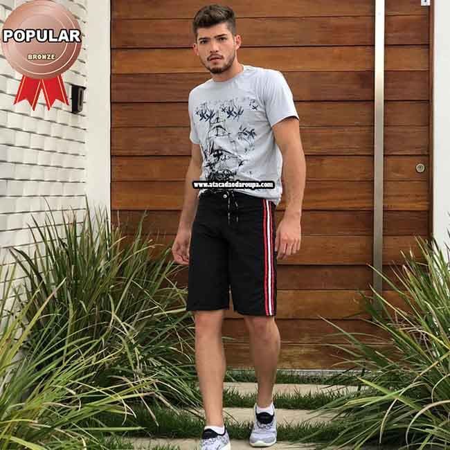Bermudas Tactel Lisa