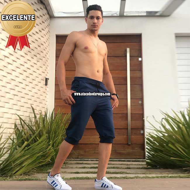 Bermuda Saruel Masculina Moletom