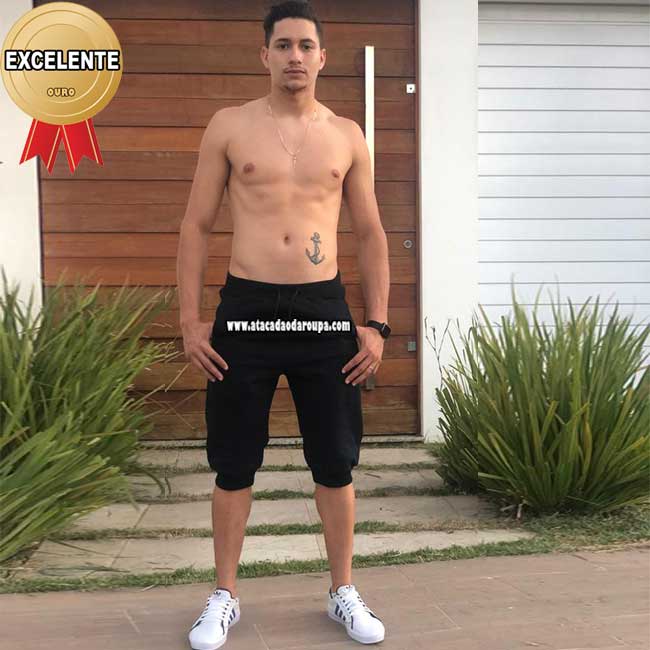Bermuda Saruel Masculina Moletom