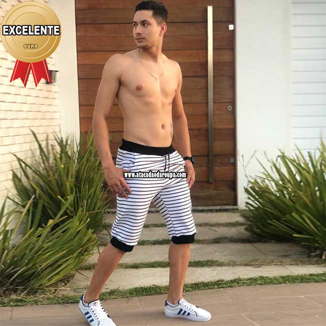 Bermuda Saruel Masculina Moletom