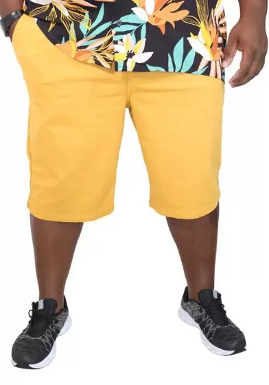 Bermuda Brim Masculina Plus Size