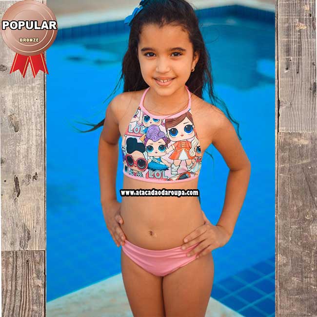 Biquine Infantil Personagens
