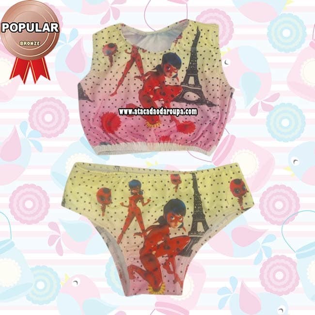 Biquine Infantil Personagens