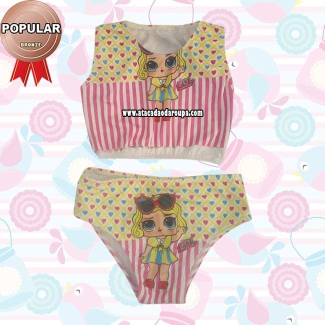 Biquine Infantil Personagens