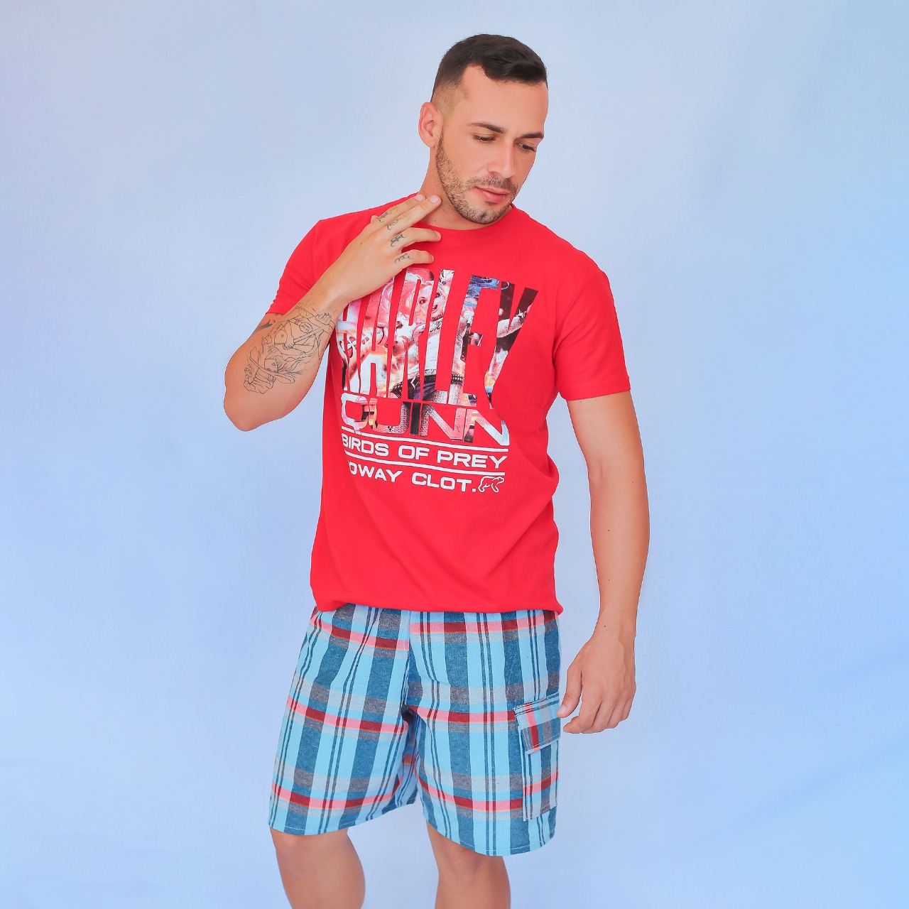 Camisa Algodão Masculina  Nafis