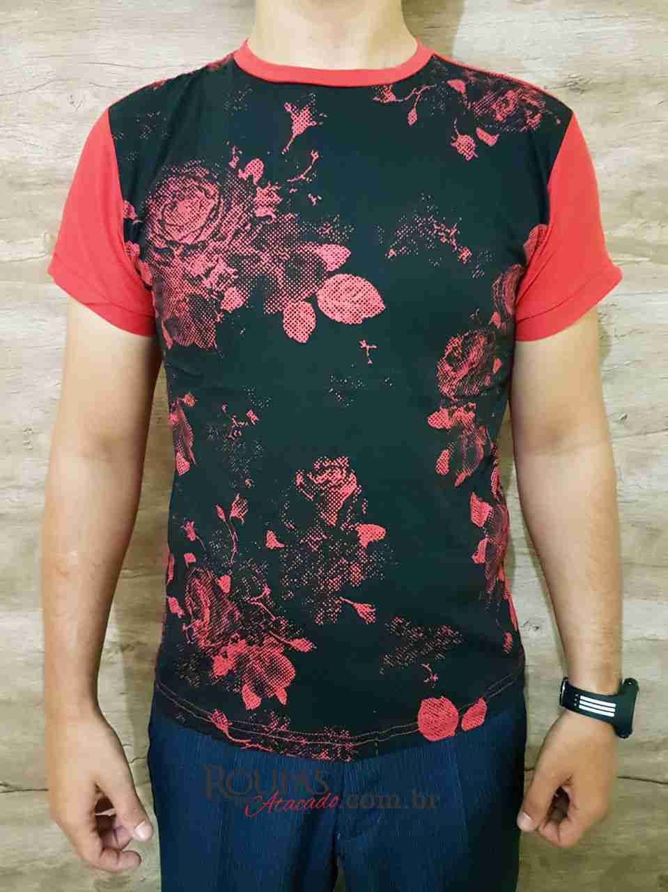 Camisa Algodão Masculina  Nafis