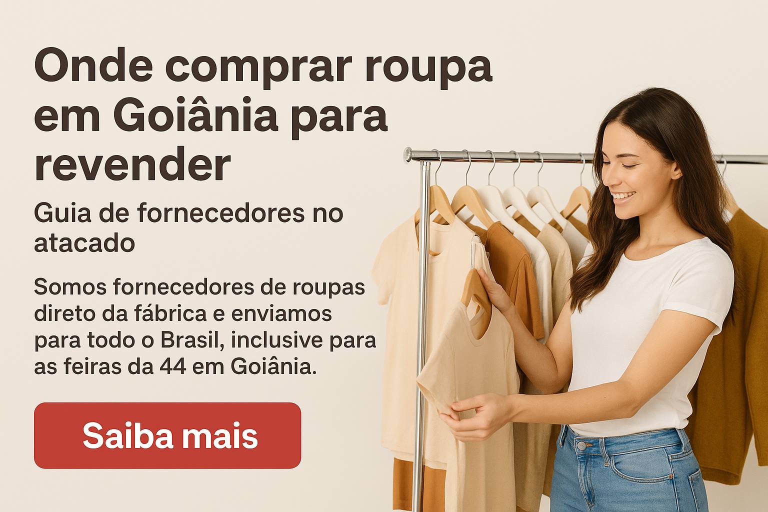 Onde comprar roupa em Goiânia para revender: guia completo para lojistas e sacoleiras