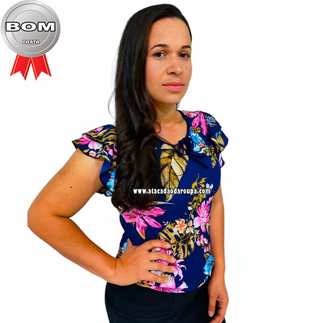 Blusa Crepe Estampadas