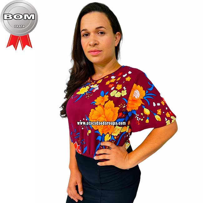 Blusa Crepe Estampadas