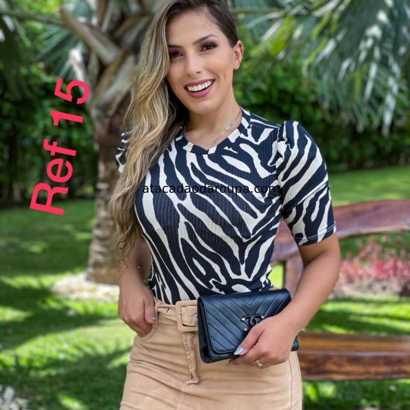 Blusa Feminina Animal Print