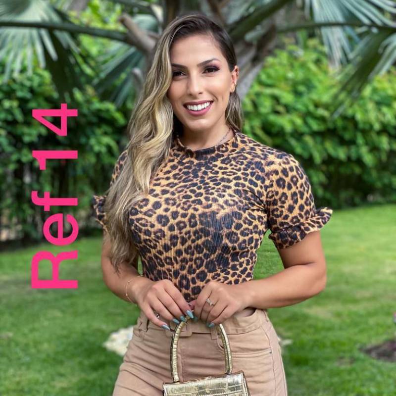 Blusa Feminina Animal Print