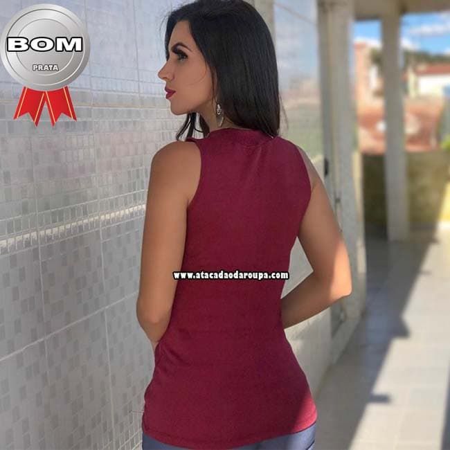 Blusa Feminina Gola Alta M