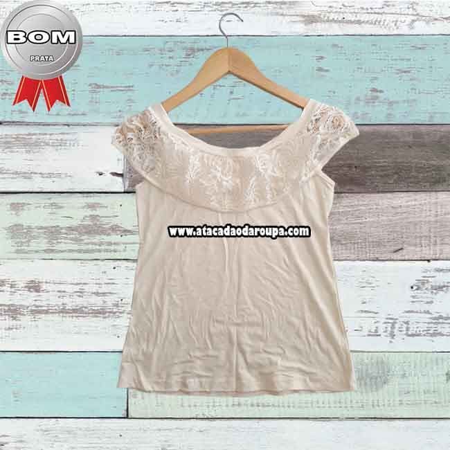 Blusa Feminina Lisa com estampas  G
