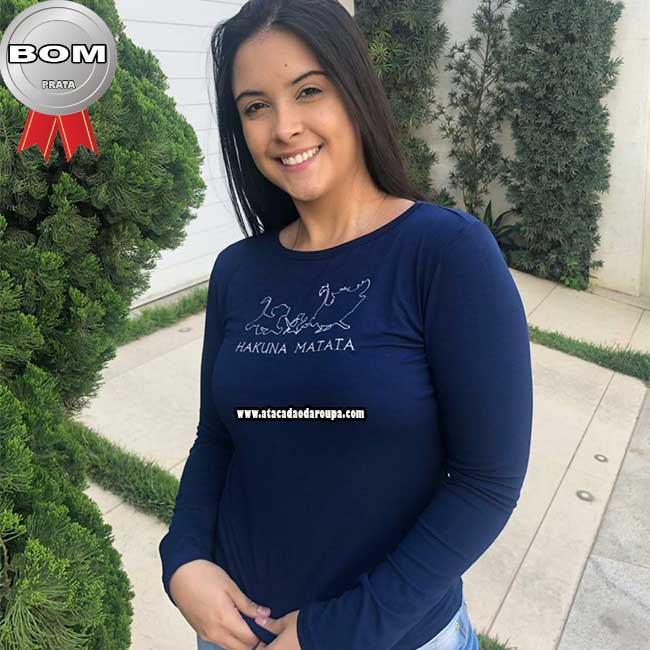 Blusa Feminina Lisa Fio Torcido