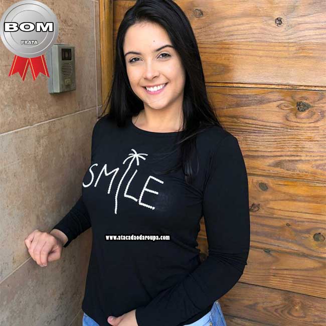 Blusa Feminina Lisa Fio Torcido